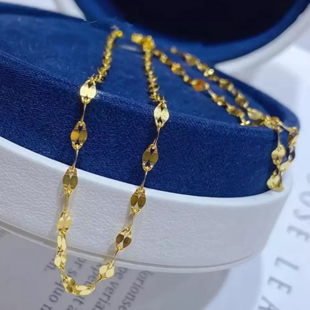 18k Solid Gold Necklace